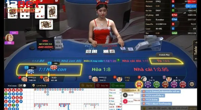 Các tựa game bài đổi thưởng cực hot tại 12bet